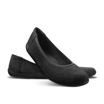 BeLenka Sophie Matt Black Barfuss-Ballerinas